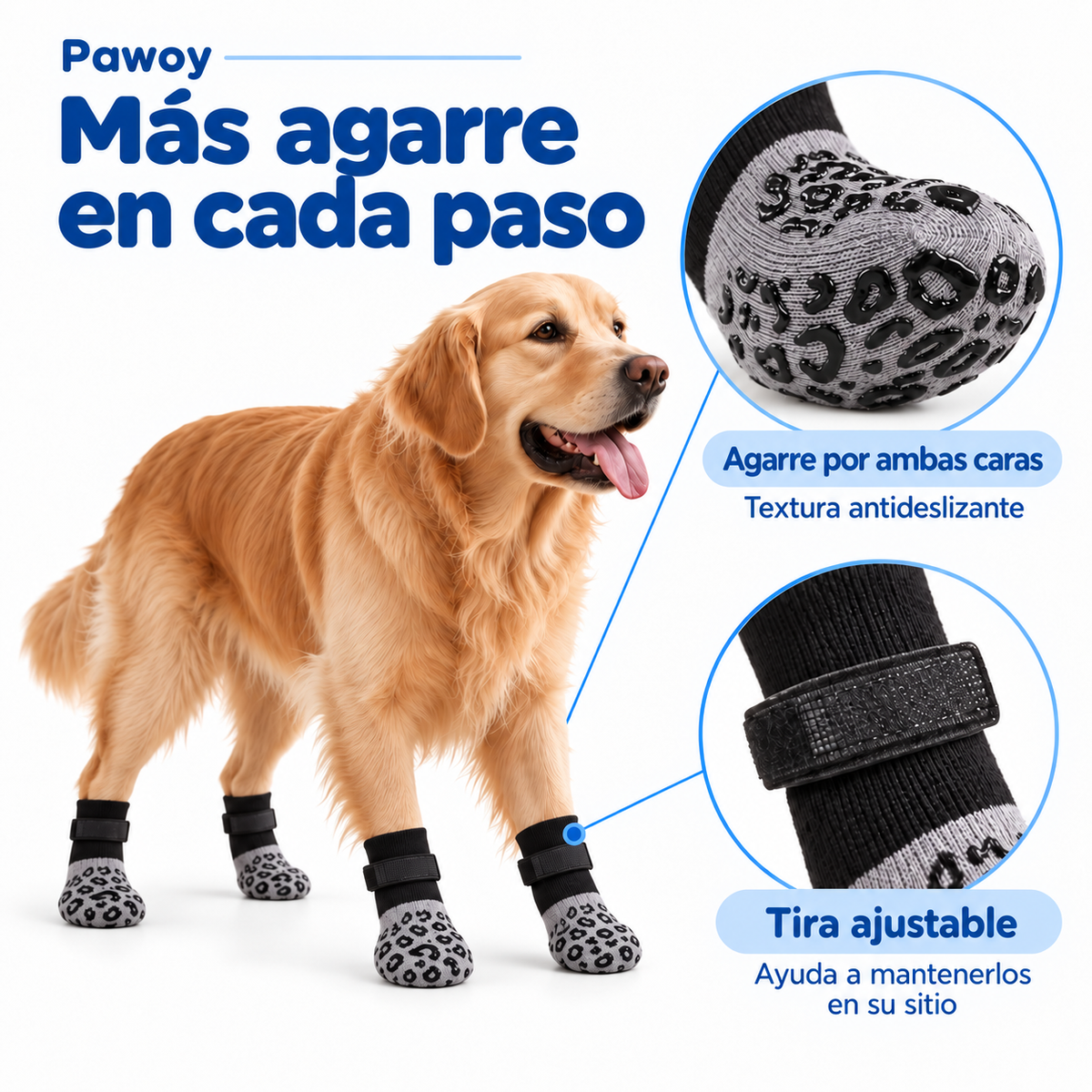 Calcetines de agarre para perros